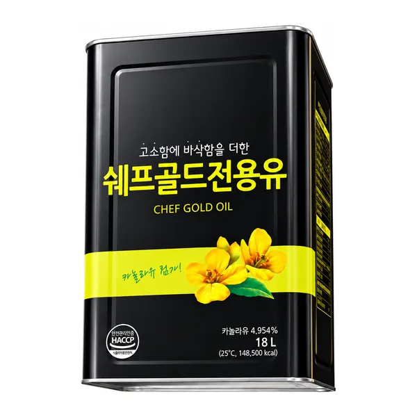 쉐프골드 전용유 18L 업소용 식용유 제품 사진