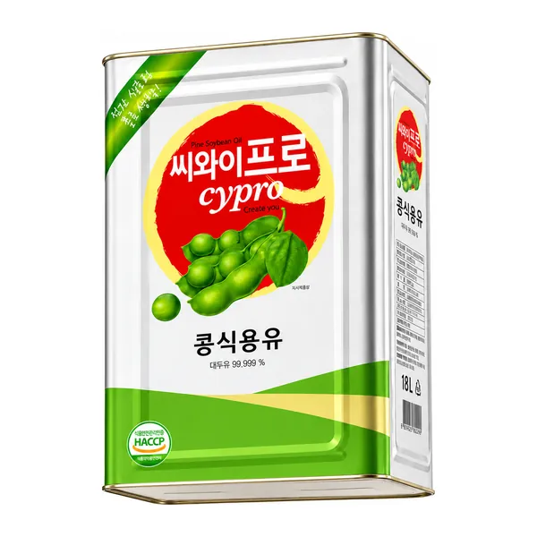 씨와이 프로 콩식용유 18L 업소용 식용유 제품 사진