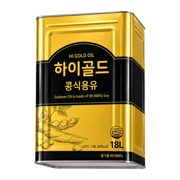 하이골드 식용유 18L 업소용 식용유 제품 사진